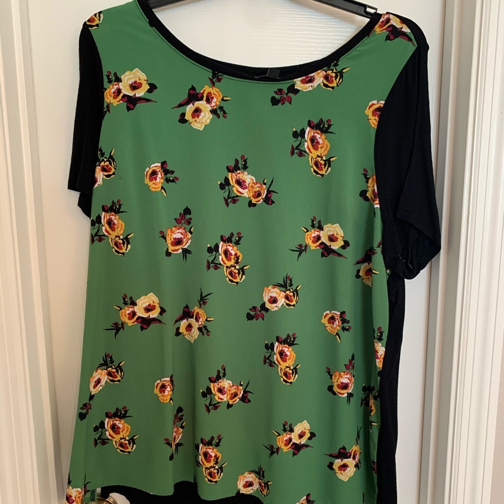 Bright summer top.
